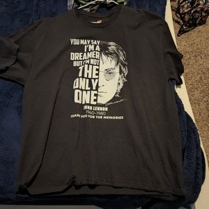 John Lennon phrase t-shirt